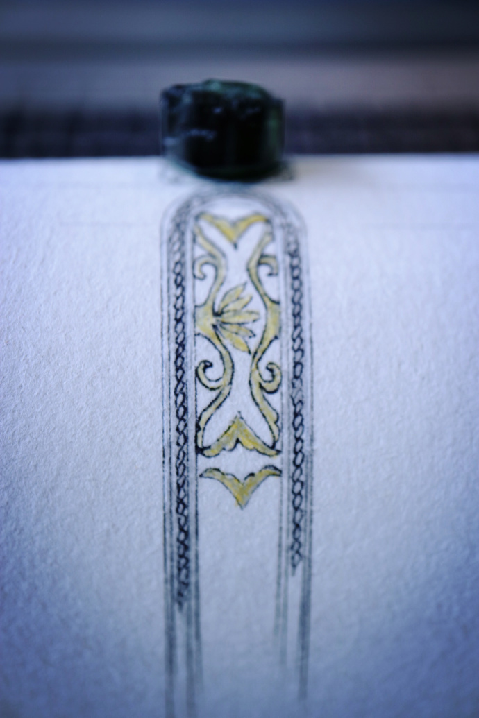 捷克陨石戒指设计稿