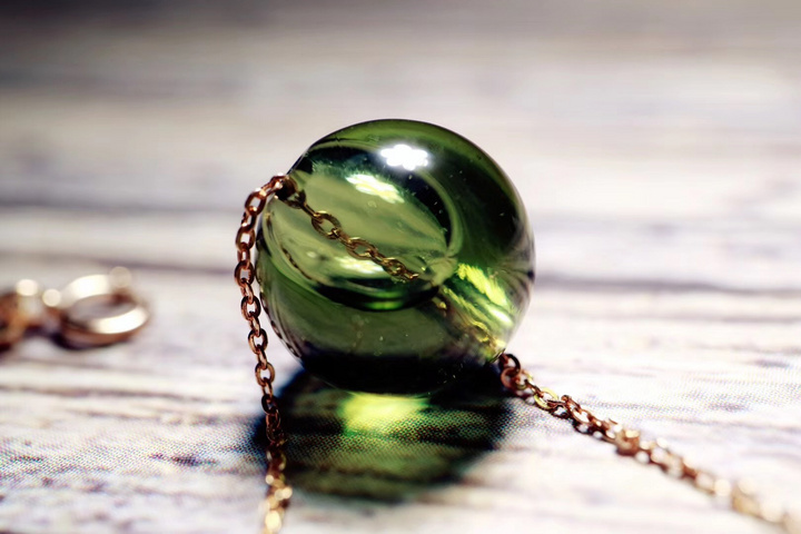 捷克陨石 & 18k细链