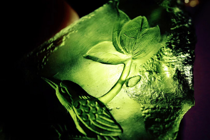 捷克陨石 |花开见喜