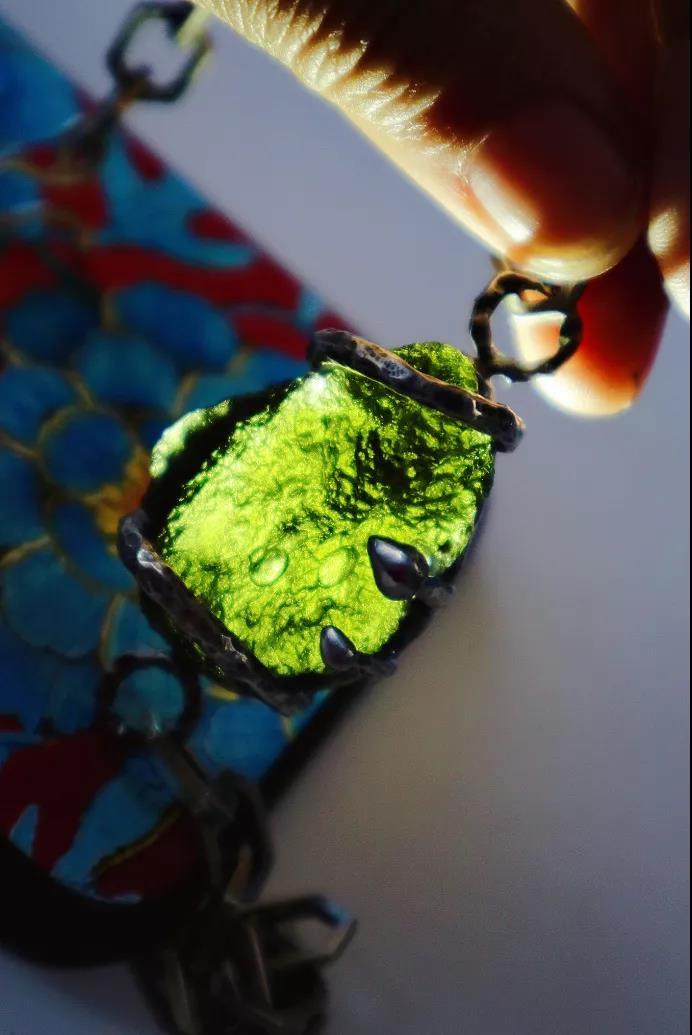 捷克陨石复古男女款手链