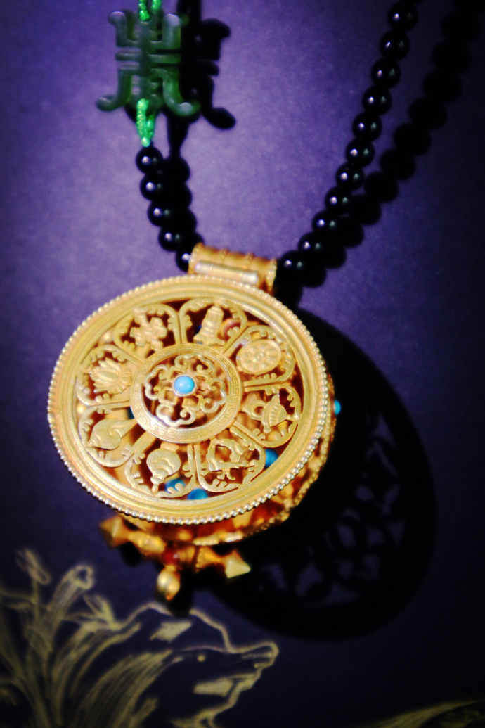 【嘎乌盒|鎏金】菩心特色的“财神”嘎乌盒