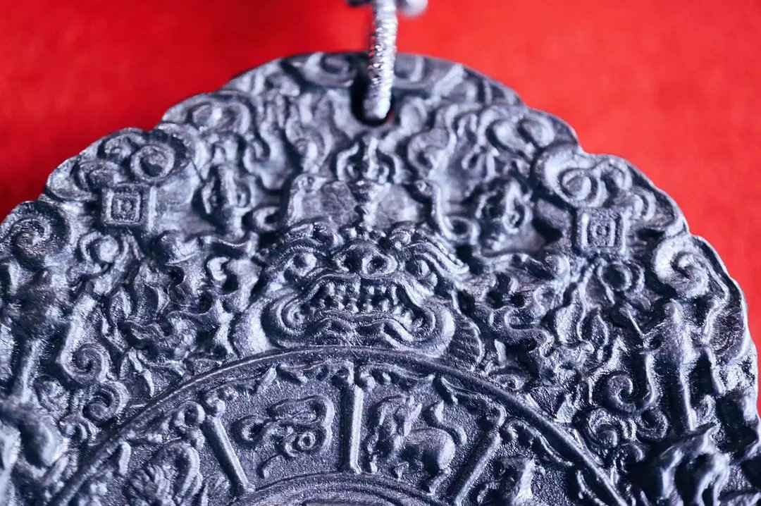 镍铁陨石(陨铁) 用天铁陨石(陨铁)做的九宫八卦牌有什么功效和作用?-菩心晶舍