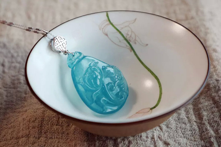 海蓝宝鱼莲 新年为什么要送水晶玉石?原来有这些美好寓意!-菩心晶舍