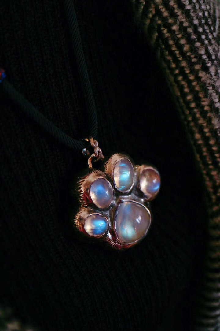 菩心晶舍月光石猫爪