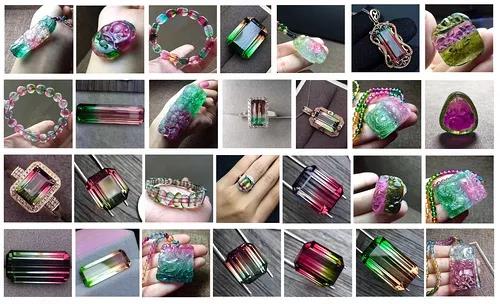西瓜碧玺 碧玺有哪些颜色,哪种颜色最值钱?价格怎么排名?-菩心晶舍