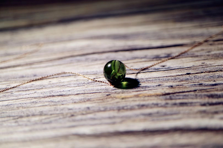 捷克陨石 & 18k细链