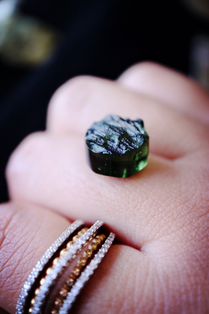 捷克陨石戒指设计稿