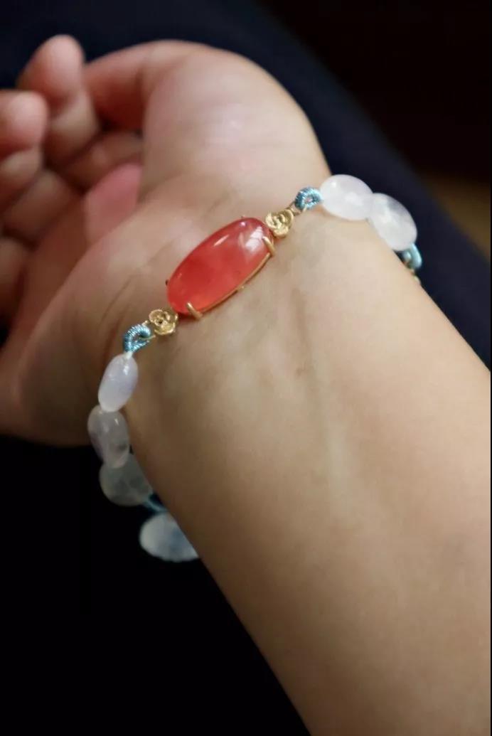 红纹石手链