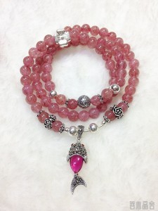 草莓晶的鉴赏与收藏-菩心晶舍