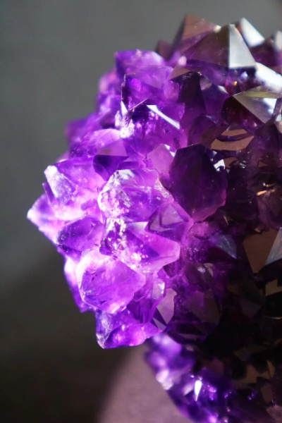 【乌拉圭紫晶簇&原矿】可置于办公桌、家中财位、书房-菩心晶舍