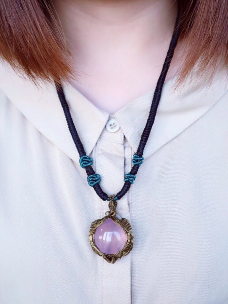 【极品粉晶】什么是最好的爱情，我觉得，就像一道光-菩心晶舍