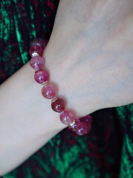 【红碧玺】 一条伴随一生的晶石-菩心晶舍