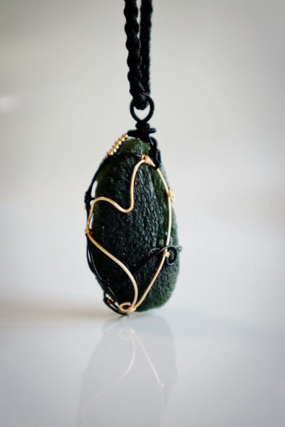 【捷克陨石】 一款凤凰涅槃,愿今后的你,爱永远相伴。 -菩心晶舍