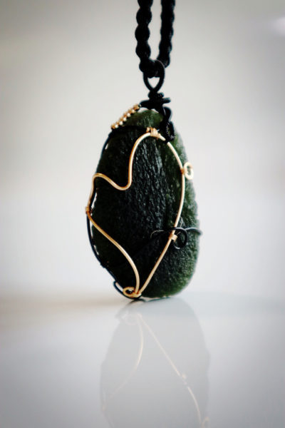 【捷克陨石】 一款凤凰涅槃,愿今后的你,爱永远相伴。 -菩心晶舍