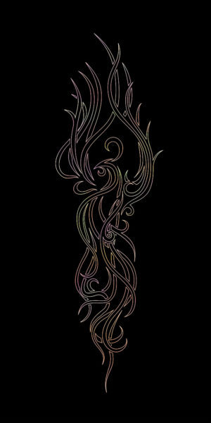 【捷克陨石】 一款凤凰涅槃,愿今后的你,爱永远相伴。 -菩心晶舍