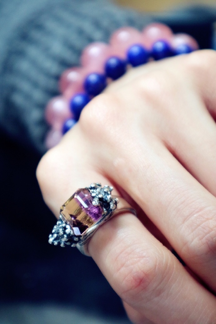紫黄晶Ametrine—玻利维亚的神奇宝石-菩心晶舍