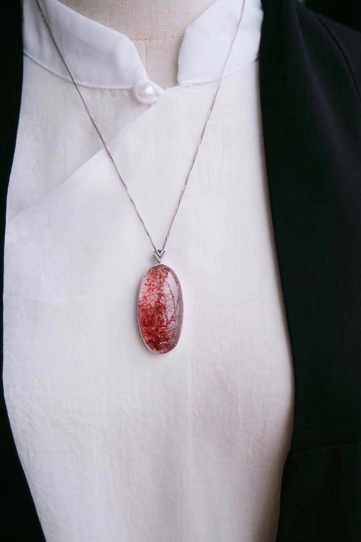 【菩心-金草莓晶】一枚大金草莓晶，超七里的独特存在-菩心晶舍