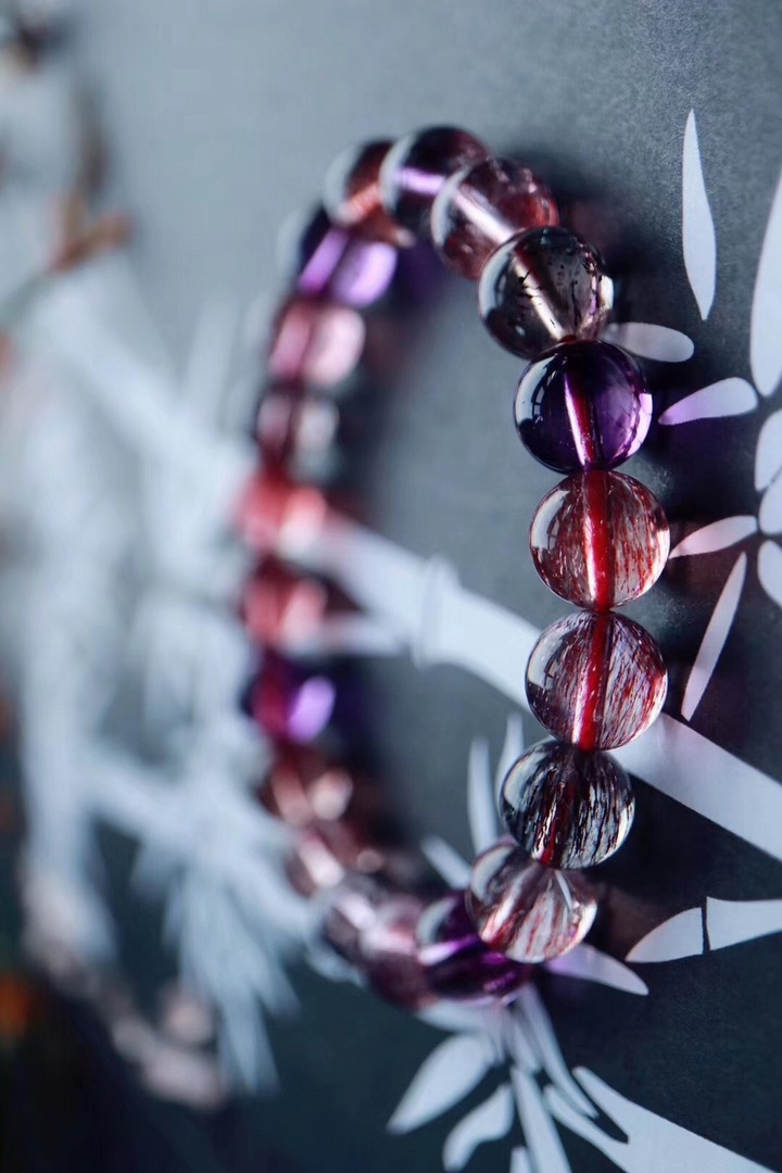 【菩心 | 极品紫发晶】 能够一次性平衡、活化所有脉轮的晶石不多-菩心晶舍
