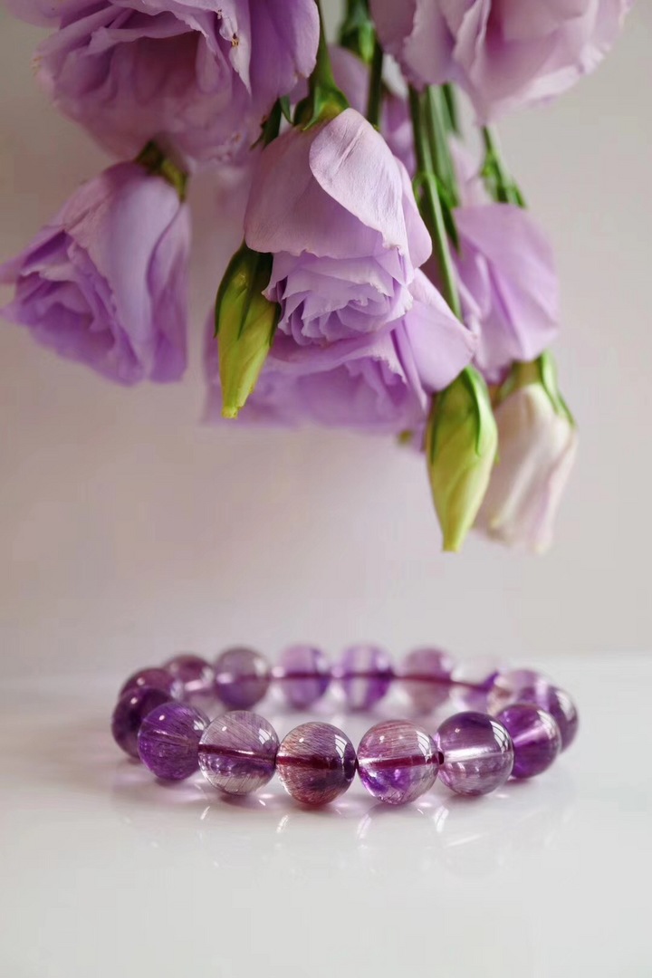 【菩心-紫发晶】这条紫发晶满足了我所有对浪漫的幻想-菩心晶舍