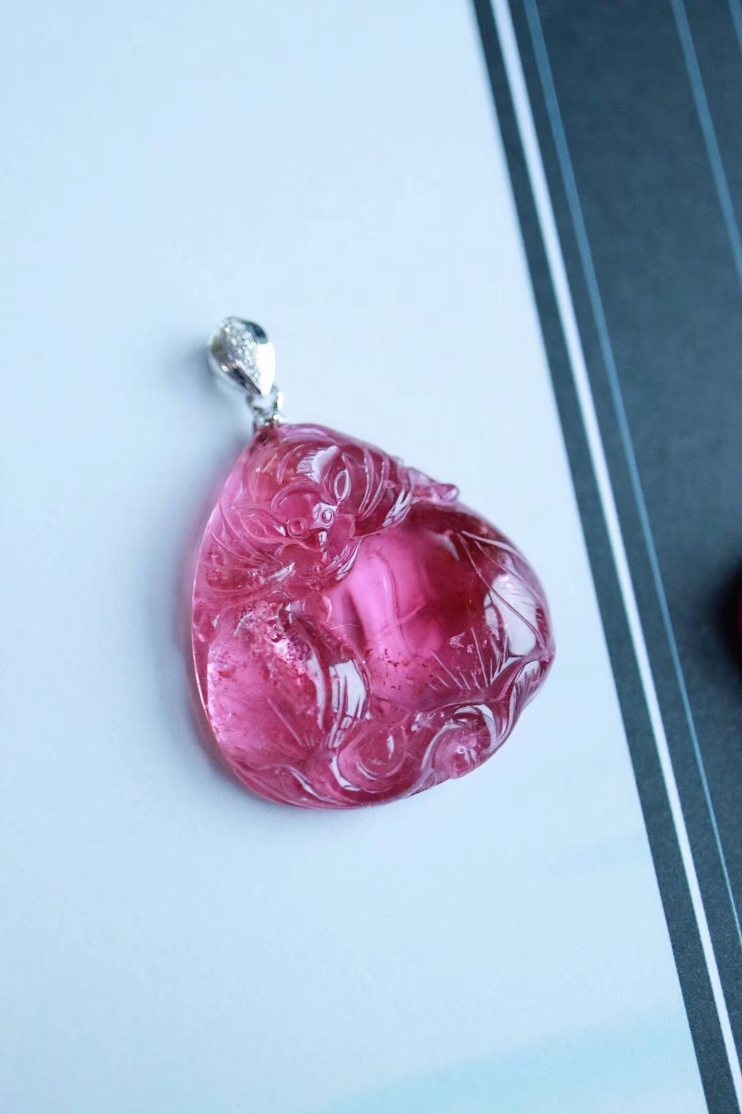 【菩心 | 粉碧玺】 少女心爆棚的粉碧玺,仙美至极