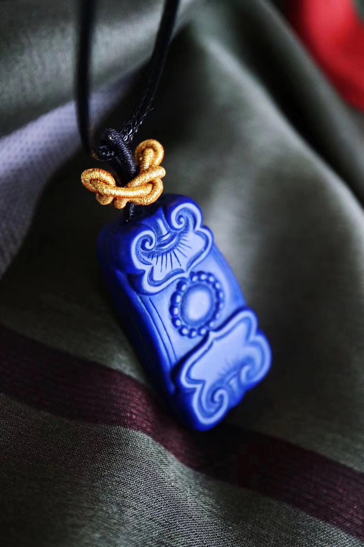 老矿青金石&如意牌