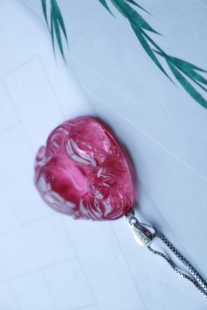 【菩心 | 粉碧玺】 粉红电气石是物质世界中爱的给予者-菩心晶舍