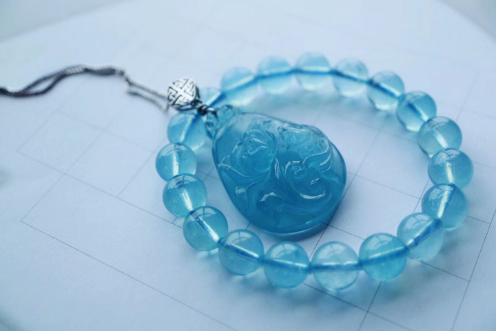 【菩心 | 海蓝宝】