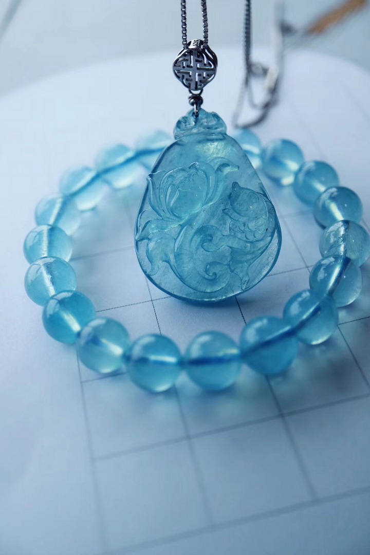 【菩心 | 海蓝宝】