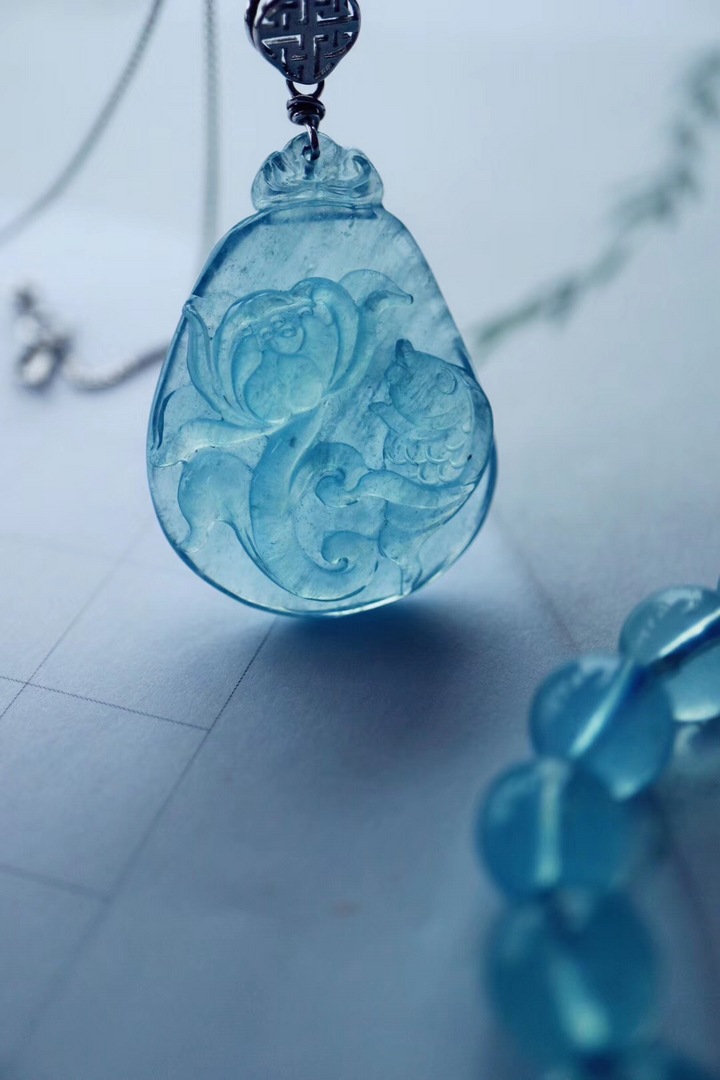 【菩心 | 海蓝宝】