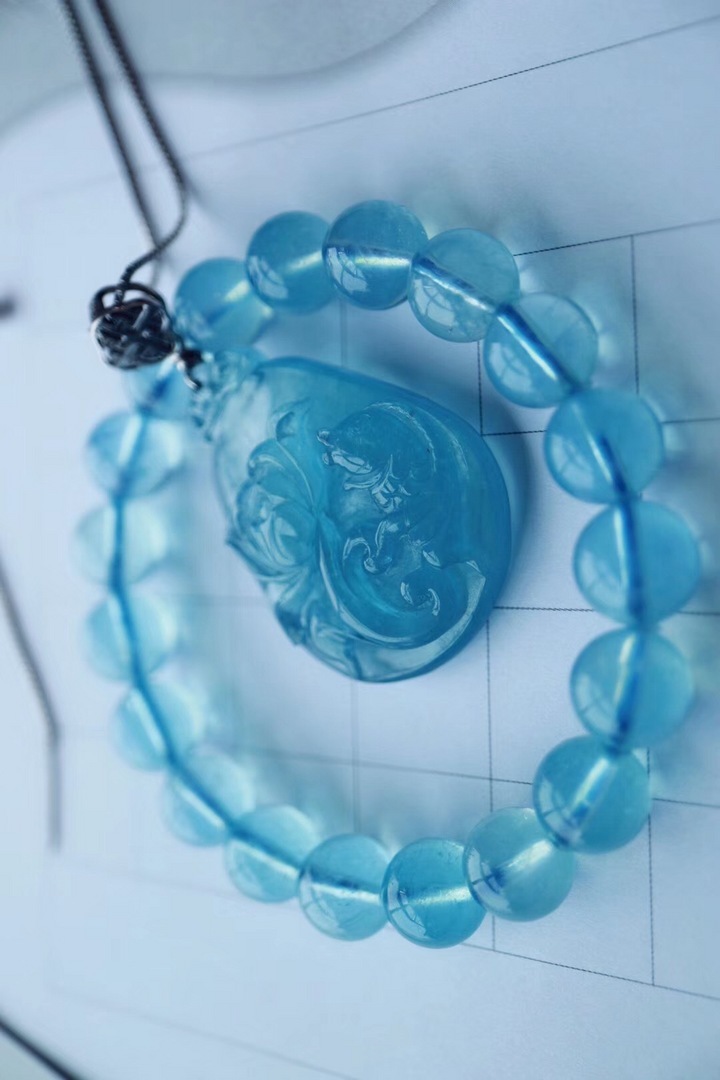 【菩心 | 海蓝宝】