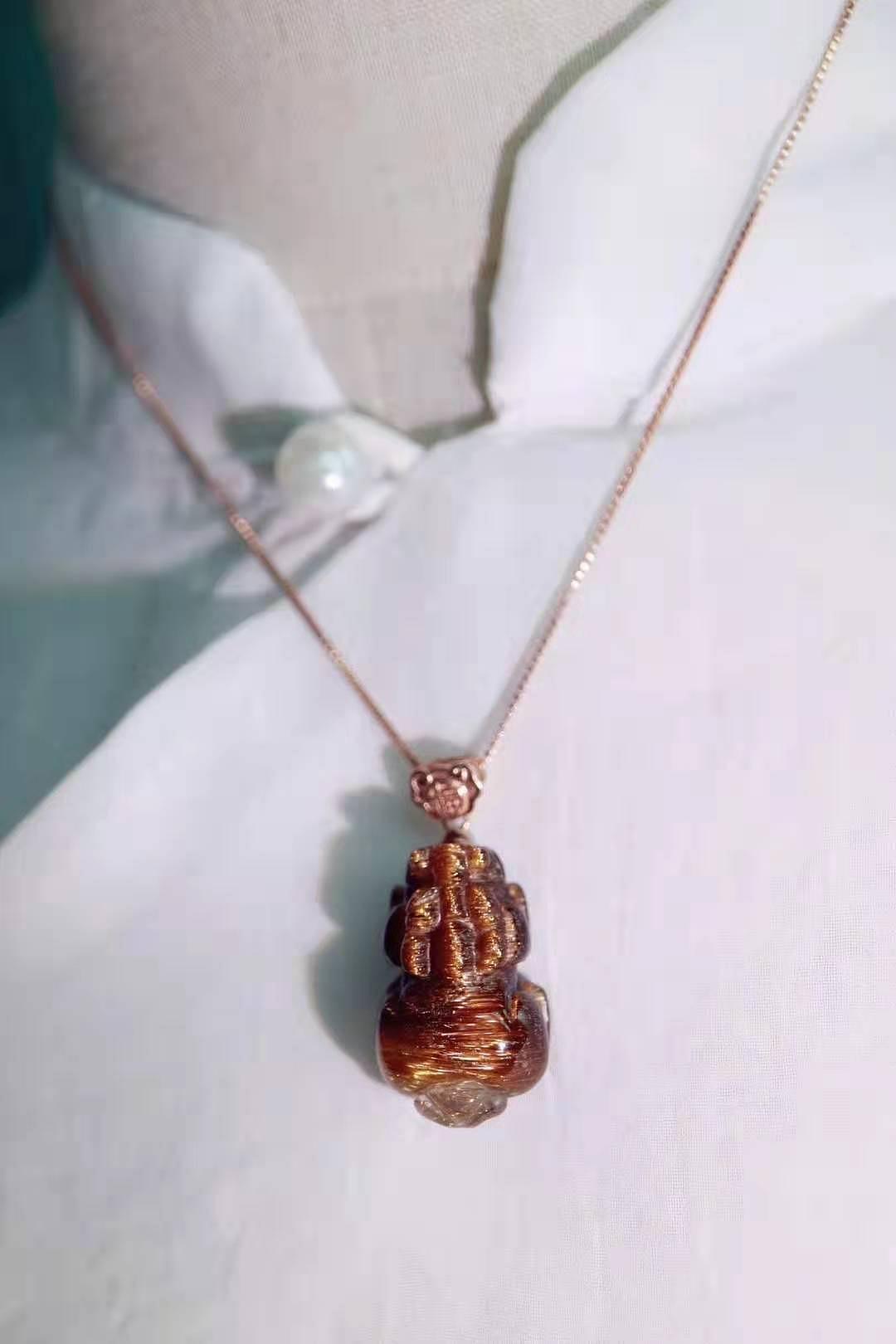 菩心晶舍铜发晶 铜发晶与金发晶有什么区别?铜发晶有收藏价值吗?-菩心晶舍