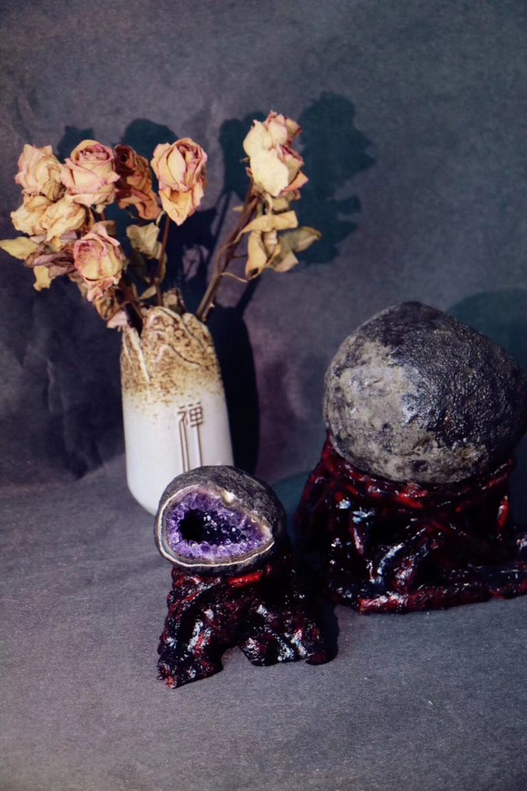 菩心晶舍紫晶洞 20万元水晶洞长什么样?怎么样的紫晶洞是好的?-菩心晶舍
