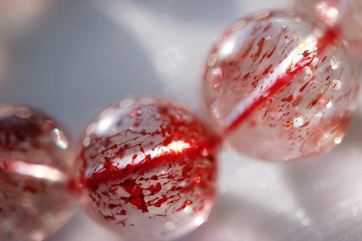 【超‎七金草​莓​晶‎】大且‎美‎滴‎精​品​金‎草‎莓晶，丝‎丝​莹​莹​-菩心晶舍