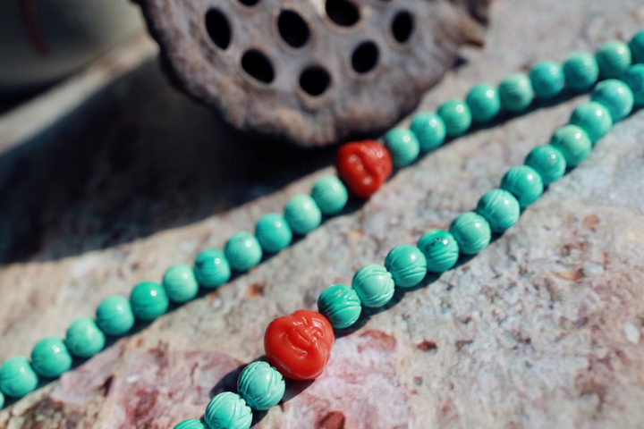 原矿高瓷绿松石