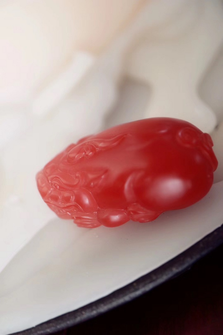 【南红貔貅】南红精雕貔貅,年底就该这样红红火火~~-菩心晶舍