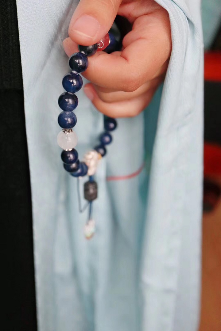 【菩心-蓝宝石&十八子】