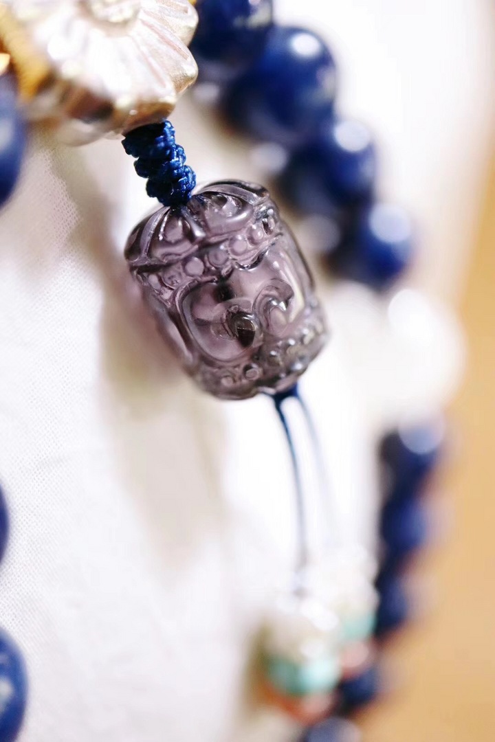 【菩心-蓝宝石&十八子】