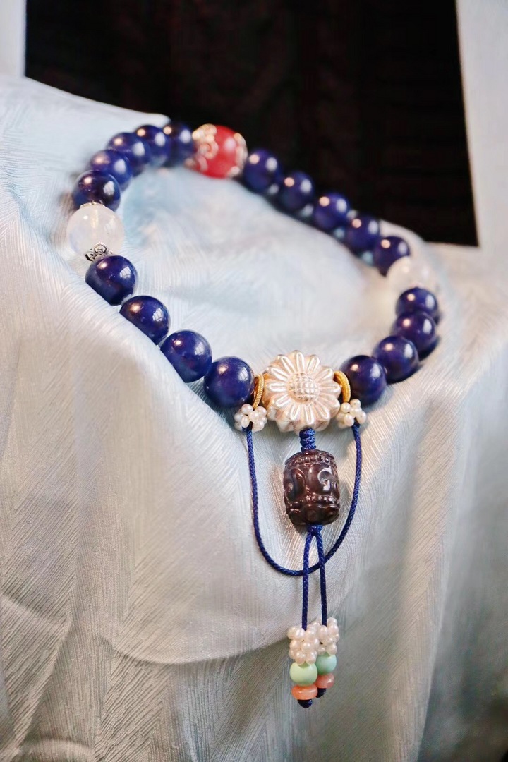 【菩心-蓝宝石&十八子】