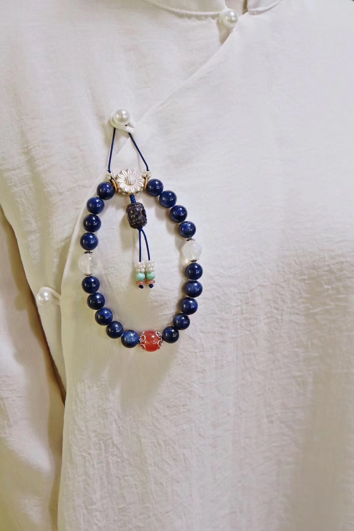 【菩心-蓝宝石&十八子】