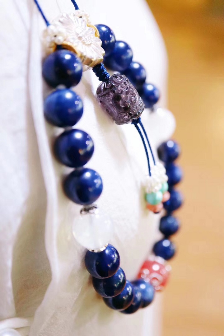 【菩心-蓝宝石&十八子】