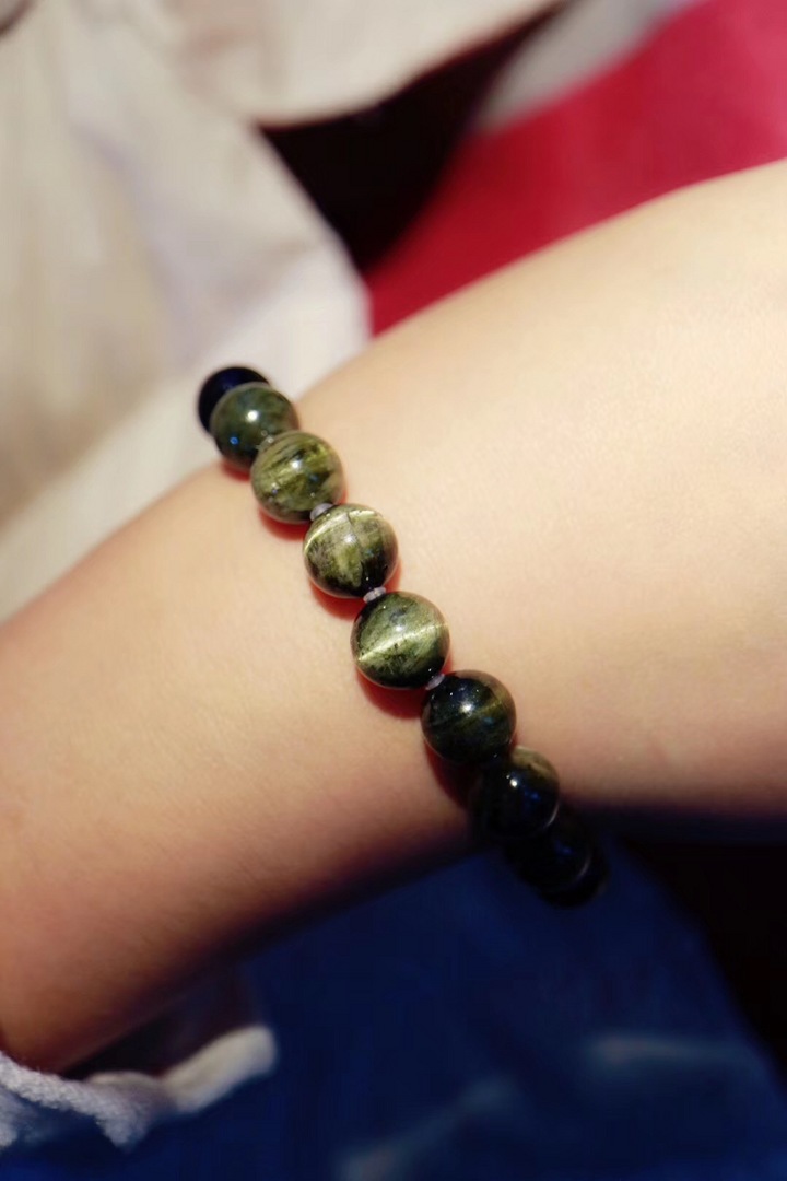 【猫眼绿碧玺】特别款，给独一无二的你～～-菩心晶舍