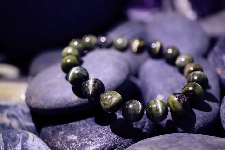 【猫眼绿碧玺】特别款，给独一无二的你～～-菩心晶舍