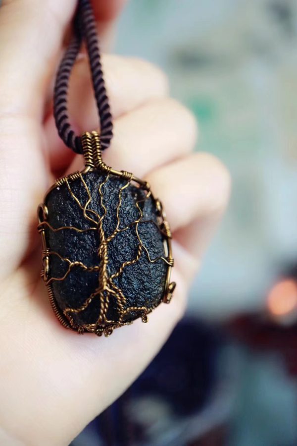 捷克陨石生命之树和法蒂玛之手绕线的寓意是什么?-菩心晶舍