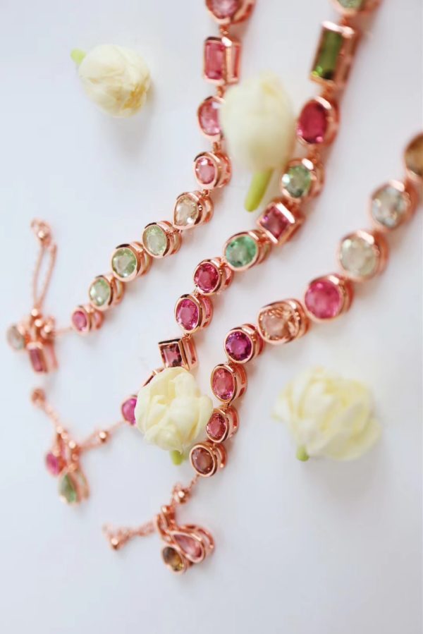 为什么说这款梦幻彩虹碧玺脚链手链小仙女们一定要收呢？-菩心晶舍