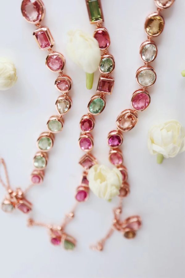 为什么说这款梦幻彩虹碧玺脚链手链小仙女们一定要收呢?-菩心晶舍