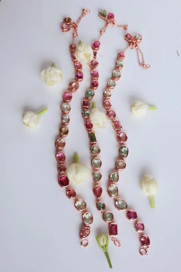 为什么说这款梦幻彩虹碧玺脚链手链小仙女们一定要收呢?-菩心晶舍