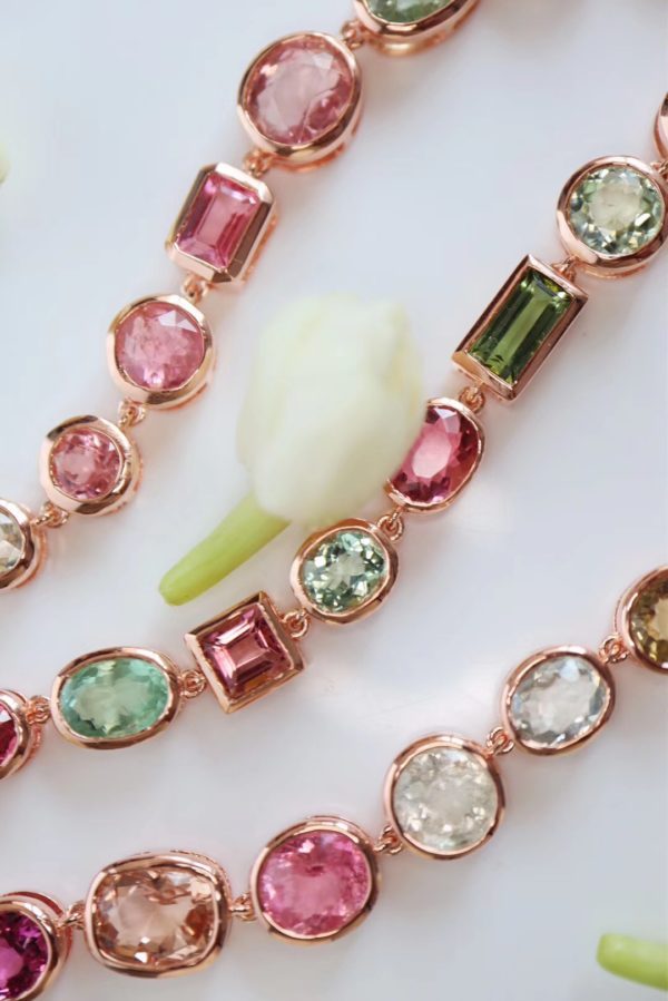 为什么说这款梦幻彩虹碧玺脚链手链小仙女们一定要收呢?-菩心晶舍