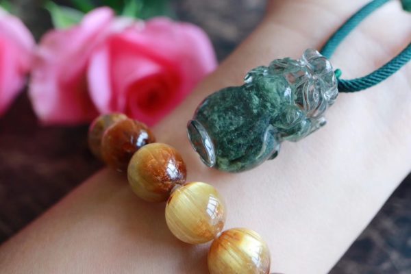 买了绿幽灵貔貅吊坠需要注意什么?-菩心晶舍