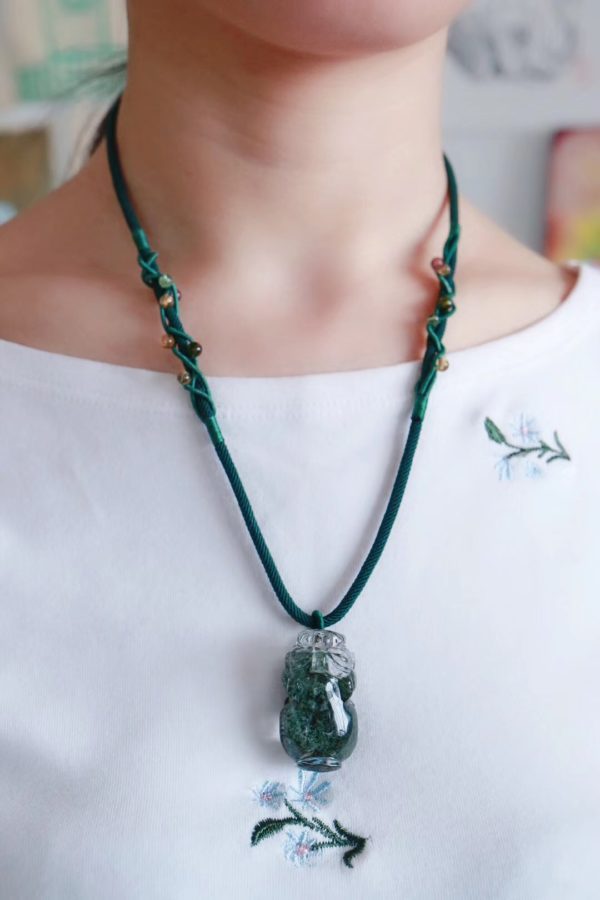 买了绿幽灵貔貅吊坠需要注意什么?-菩心晶舍