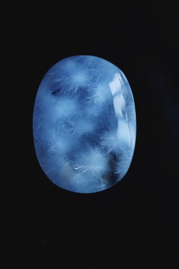 蓝发晶的微观世界图鉴,有非常舒适的视觉体验-菩心晶舍